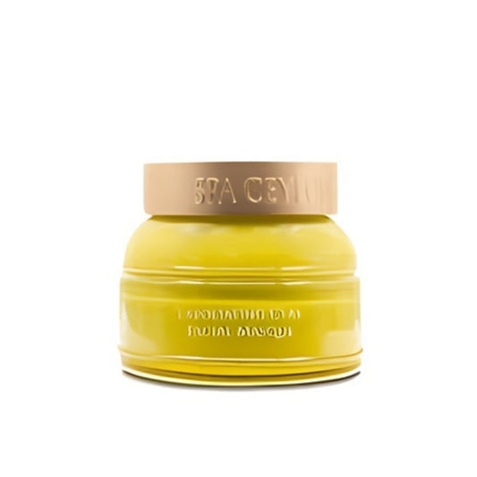 Spa Ceylon True Turmeric - Vitamin C Glow - Exfoliërend gezichtsmasker met klei (200 g)