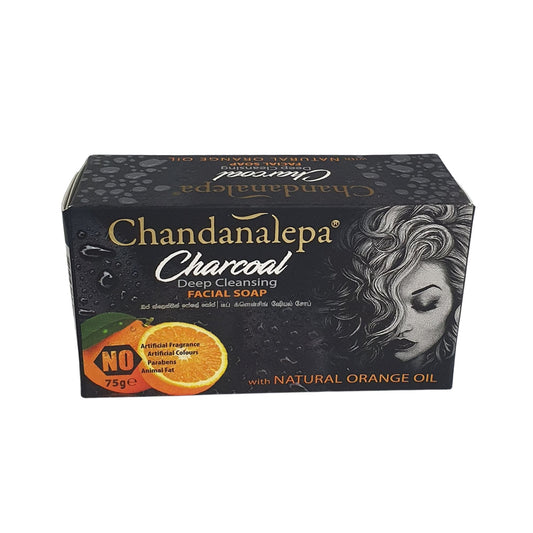 Chandanalepa Trækul Deep Cleansing Bar (100 g)