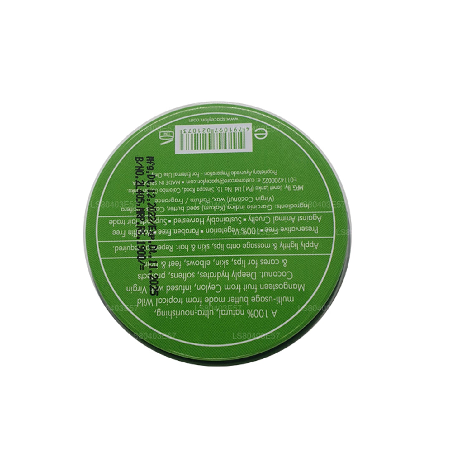 Spa Ceylon Wild Mangosteen Natural Butter (25g)