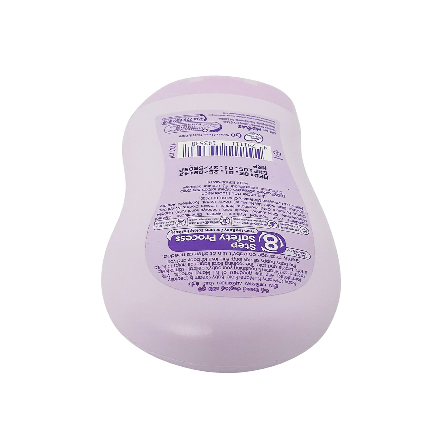 Baby Cheramy Floral Baby Cream (Nil Manel & Milk) 100ml