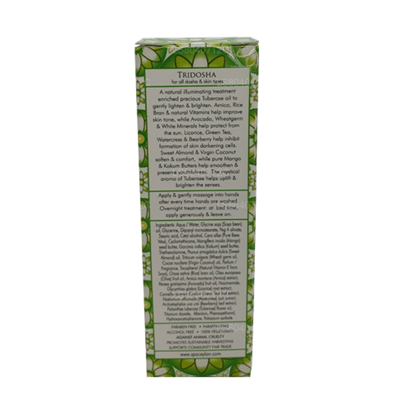 Spa Ceylon Vit Tuberose Brightening Handkräm (30g)
