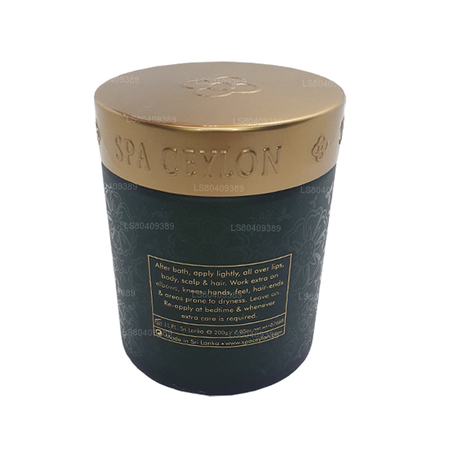 Spa Ceylon Lemongrass Mandarin Winter Wellness Head to Toe Hydrating Balm (200g)