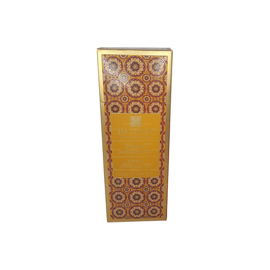 Spa Ceylon sensuel sandeltræ bad og massageolie (150 ml)
