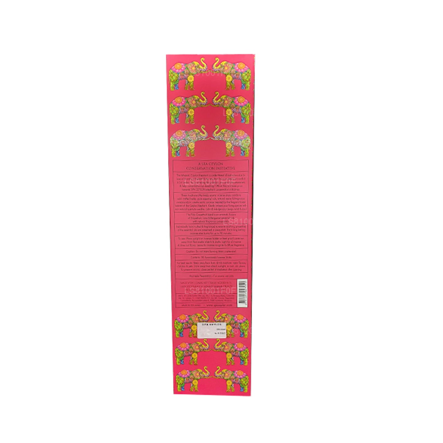 30 varillas de incienso Spa Ceylon Ceilán con pomelo rosa Aromaveda