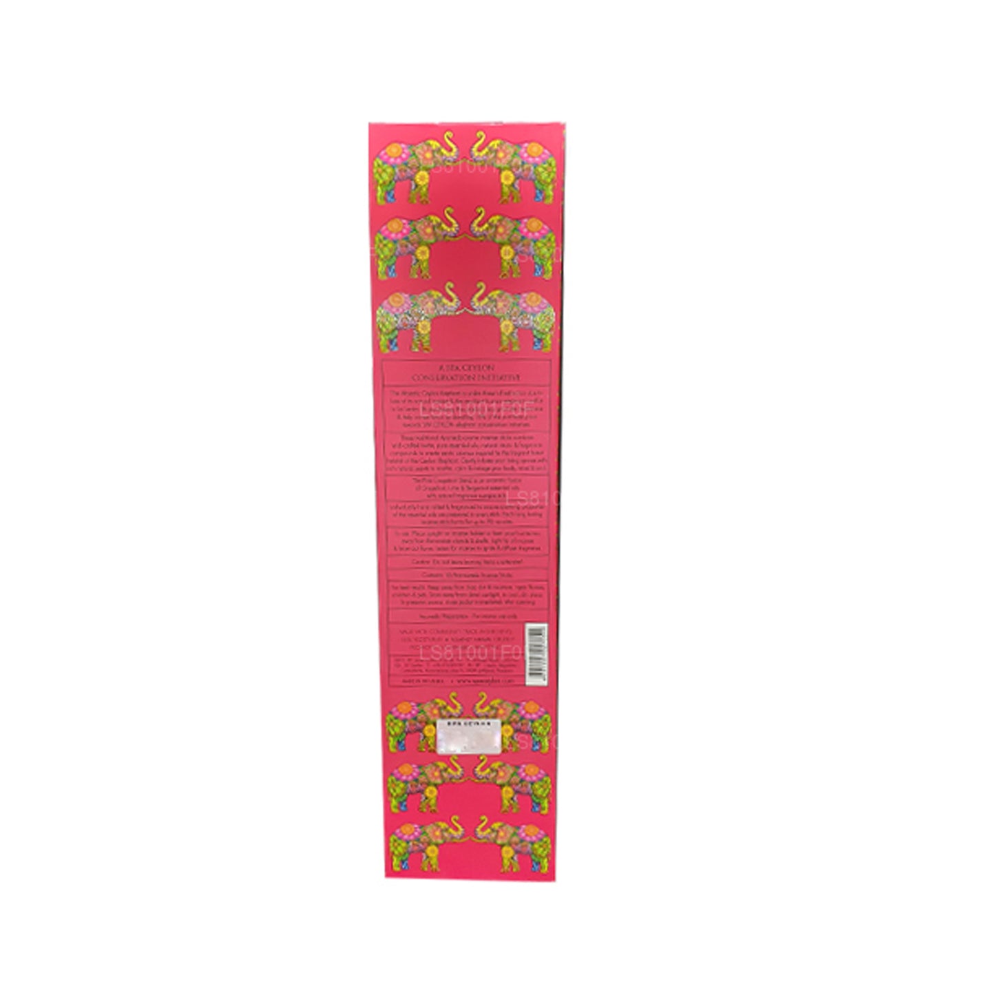 30 varillas de incienso Spa Ceylon Ceilán con pomelo rosa Aromaveda