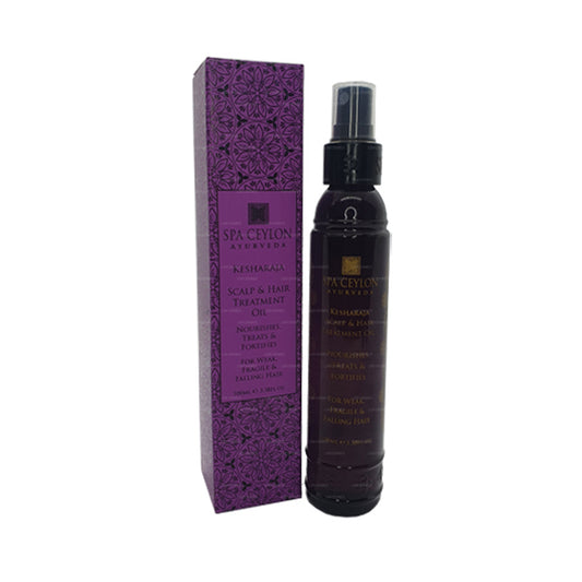 Spa Ceylon Kesharaja hovedbund og hårbehandlingsolie (100 ml)