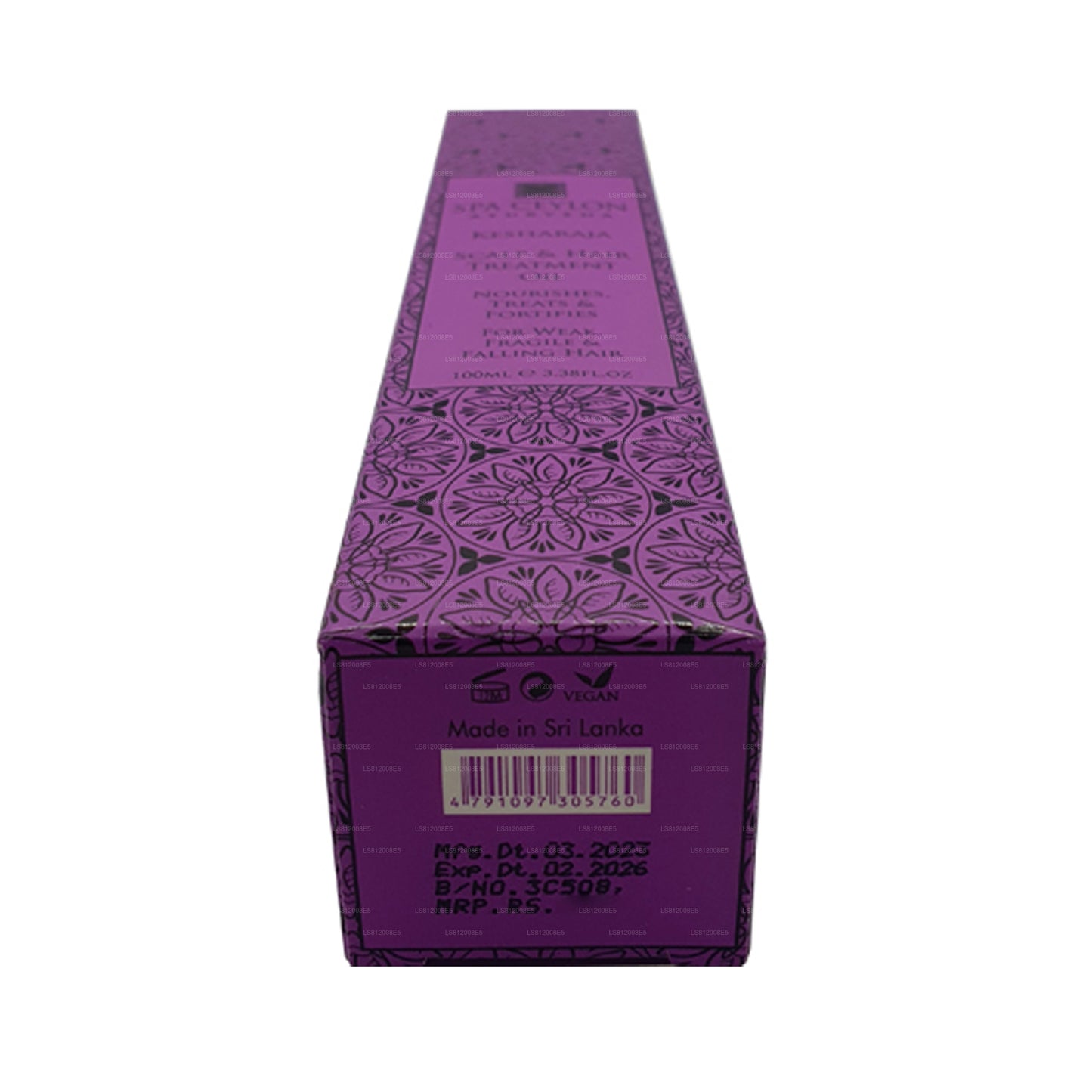 Spa Ceylon Kesharaja hovedbund og hårbehandlingsolie (100 ml)