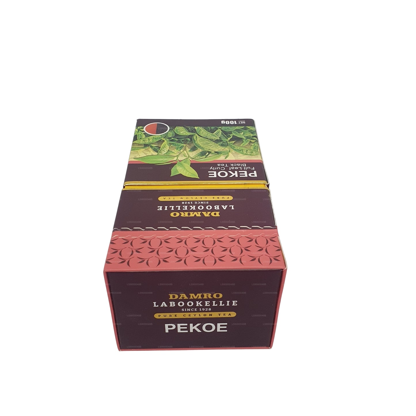 DG Labookellie PEKOE Full Leaf Curly Black Tea (100g)