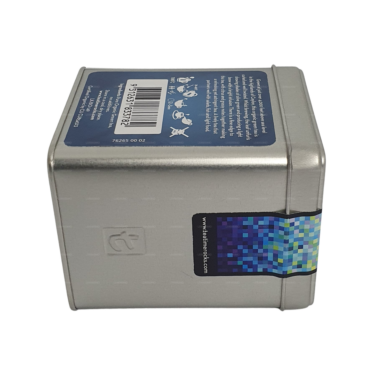 Dilmah t-serie Økologisk Ceylon grøn te (100g)