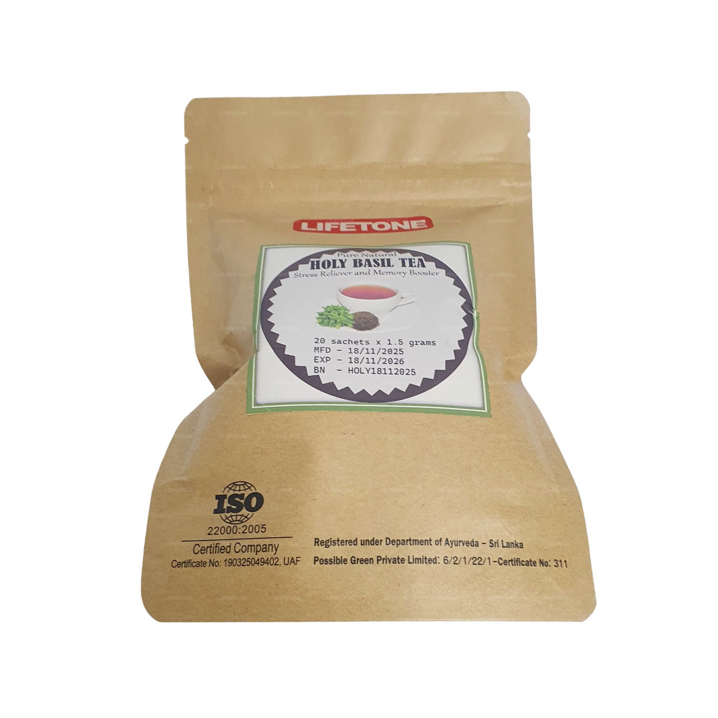Lifetone Holy Basil Tea (30g) 20 Tea Bags