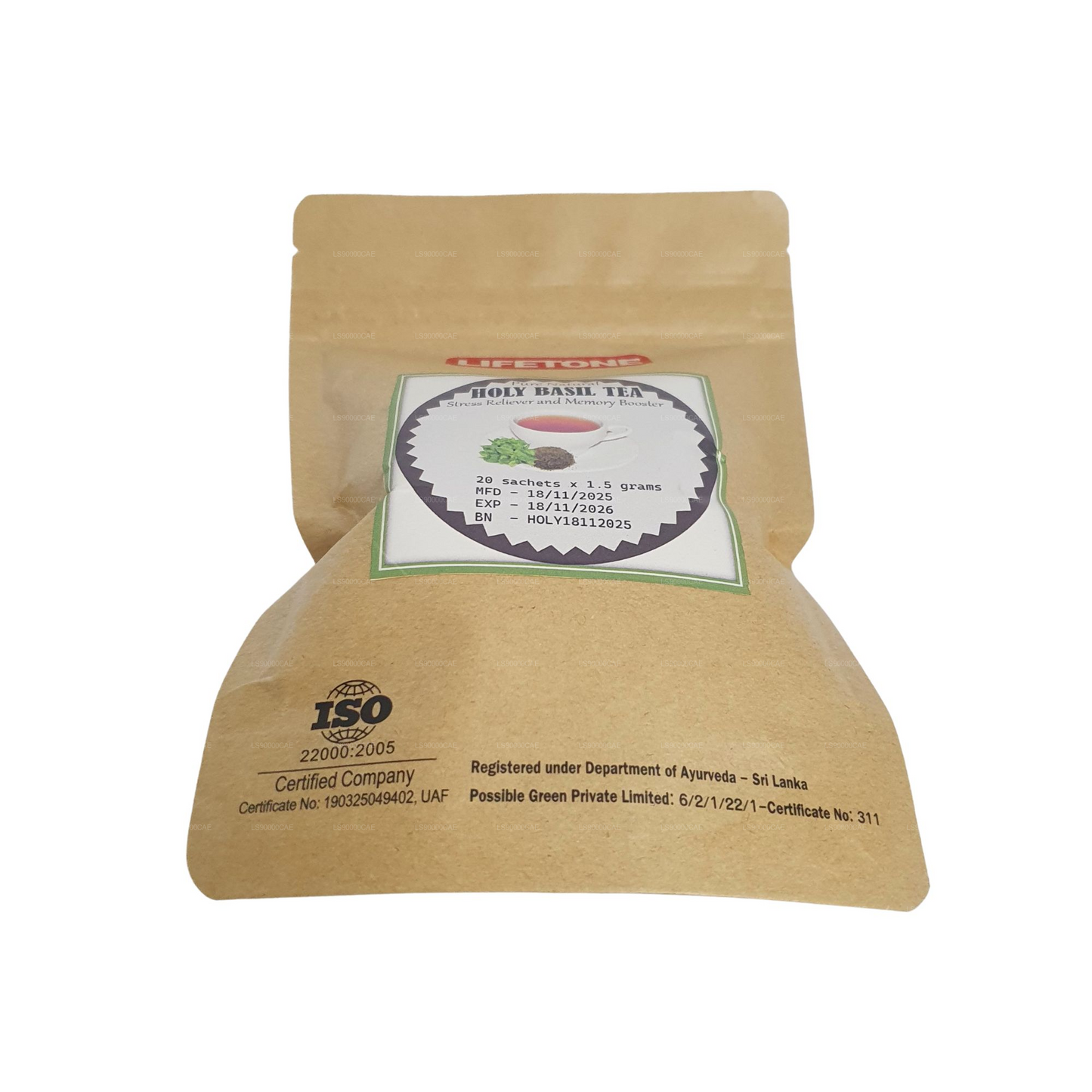 Lifetone Holy Basil Tea (30g) 20 Tea Bags