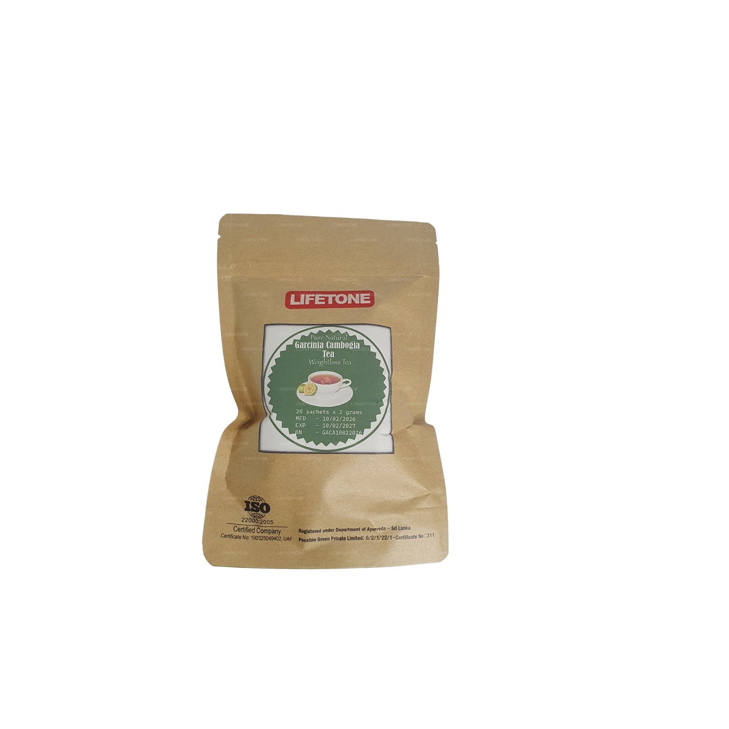 Lifetone Garcinia Cambogia Tea (40g)