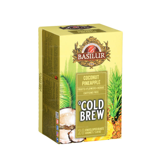 Basilur Cold Brew "Coconut Pineapple" (40g) 20 Tea Bags