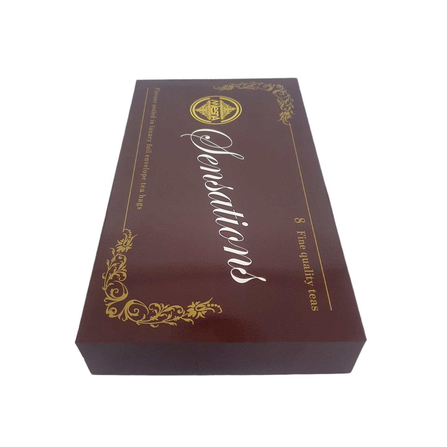 Mlesna Sensations, bustine di tè in lamina di lusso assortite, 8 gusti assortiti (160 g)
