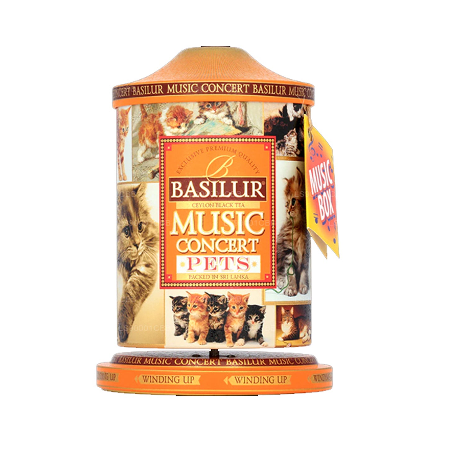 Basilur Personal "Music Concert - Pets" (100g) Caddy