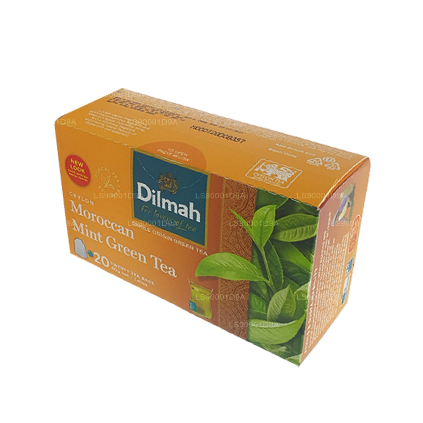 Dilmah Ceylon Marokkansk Mint Grøn Te (40g) 20 Teposer