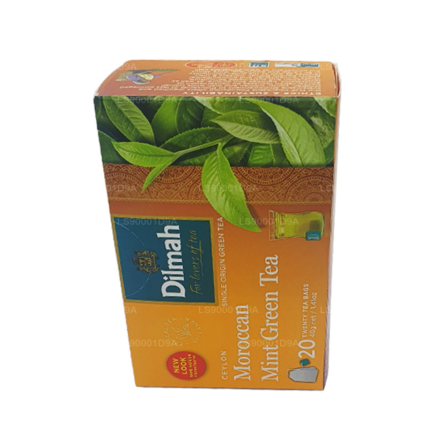 Dilmah Ceylon Marokkansk Mint Grøn Te (40g) 20 Teposer