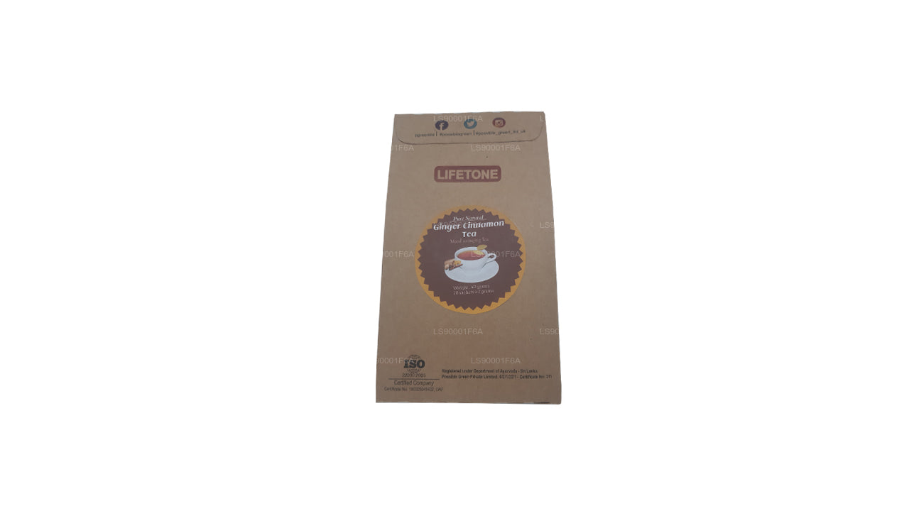 Lifetone Cinnamon Ginger Tea (40g)