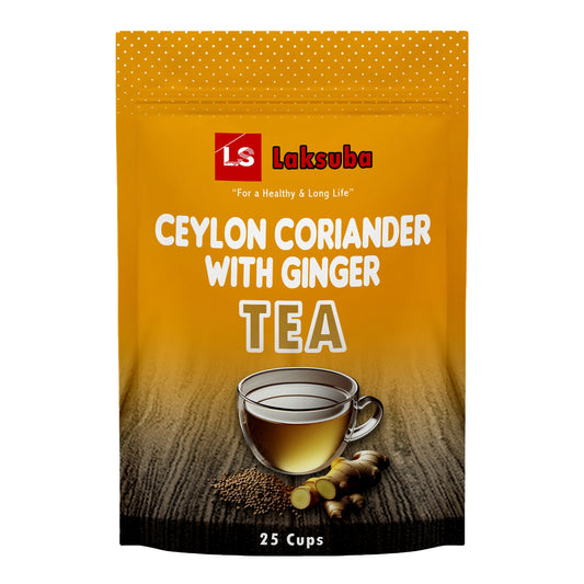 Té de cilantro de Ceilán con jengibre Laksuba (37,5 g) 25 bolsitas