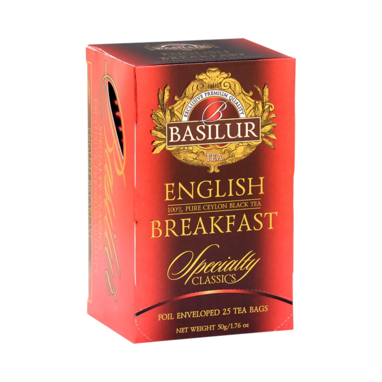 Basilur Specialty Classics English Breakfast Tea (50g) 25 Tea Bags