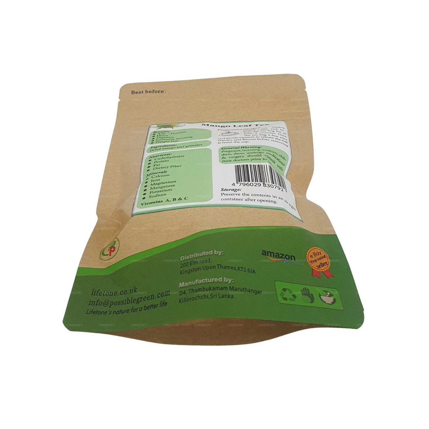 Lifetone Mango-Blatt-Tee (40 g)