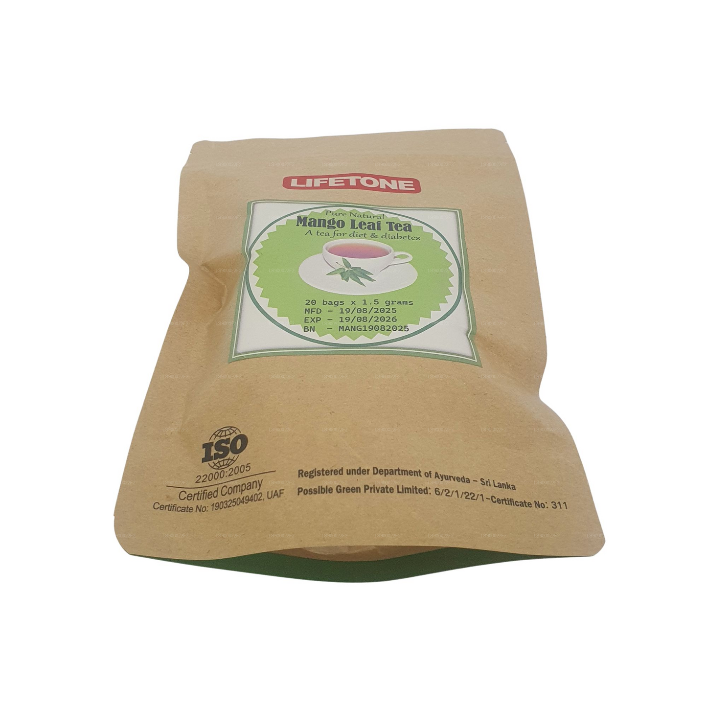 Lifetone Mango-Blatt-Tee (40 g)