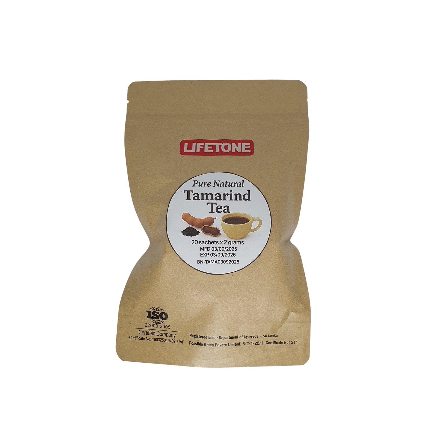 Lifetone Tamarind Tea (40g) 20 Tea Bags