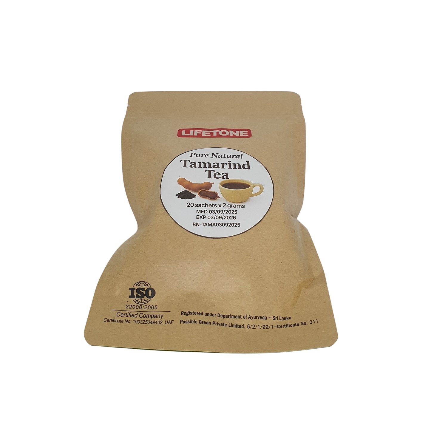 Lifetone Tamarind Tea (40g) 20 Tea Bags