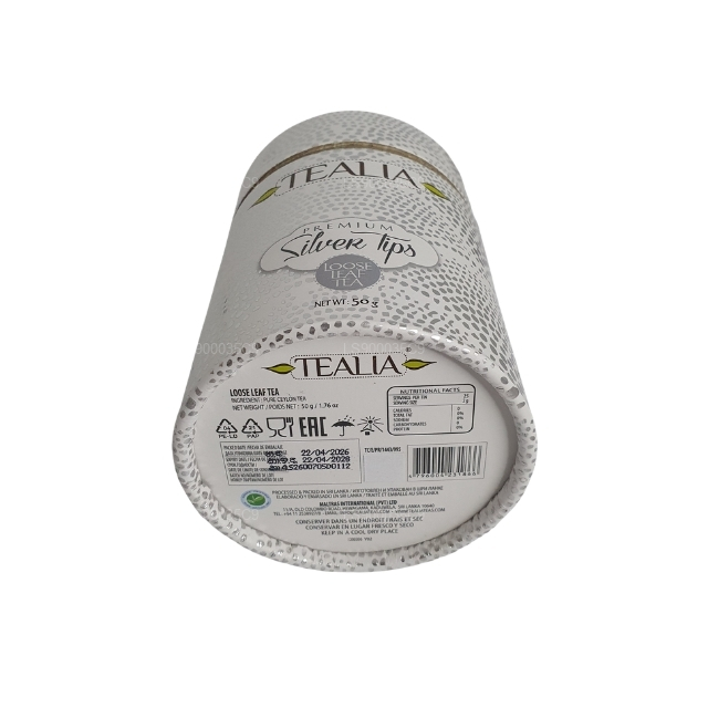Tealia シルバーチップキャニスター (50g)