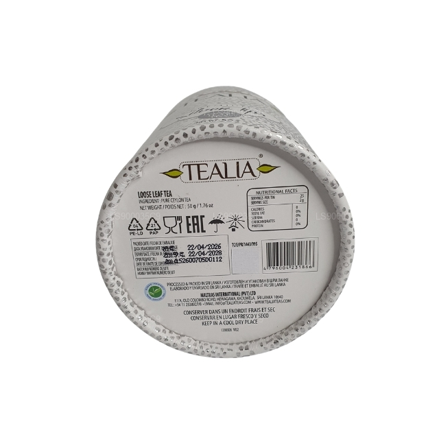 Tealia シルバーチップキャニスター (50g)