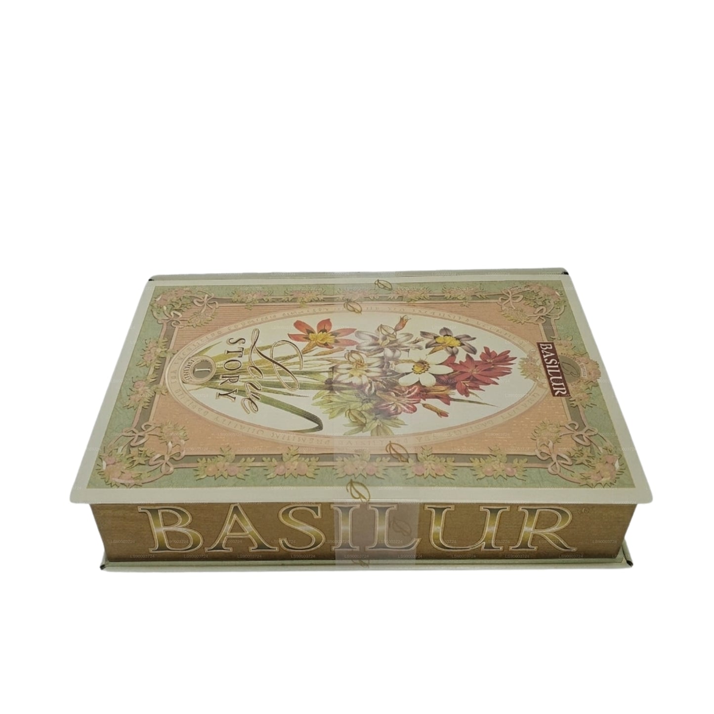 Basilur Teebuch „Love Story - Band I“ (100 g) Caddy