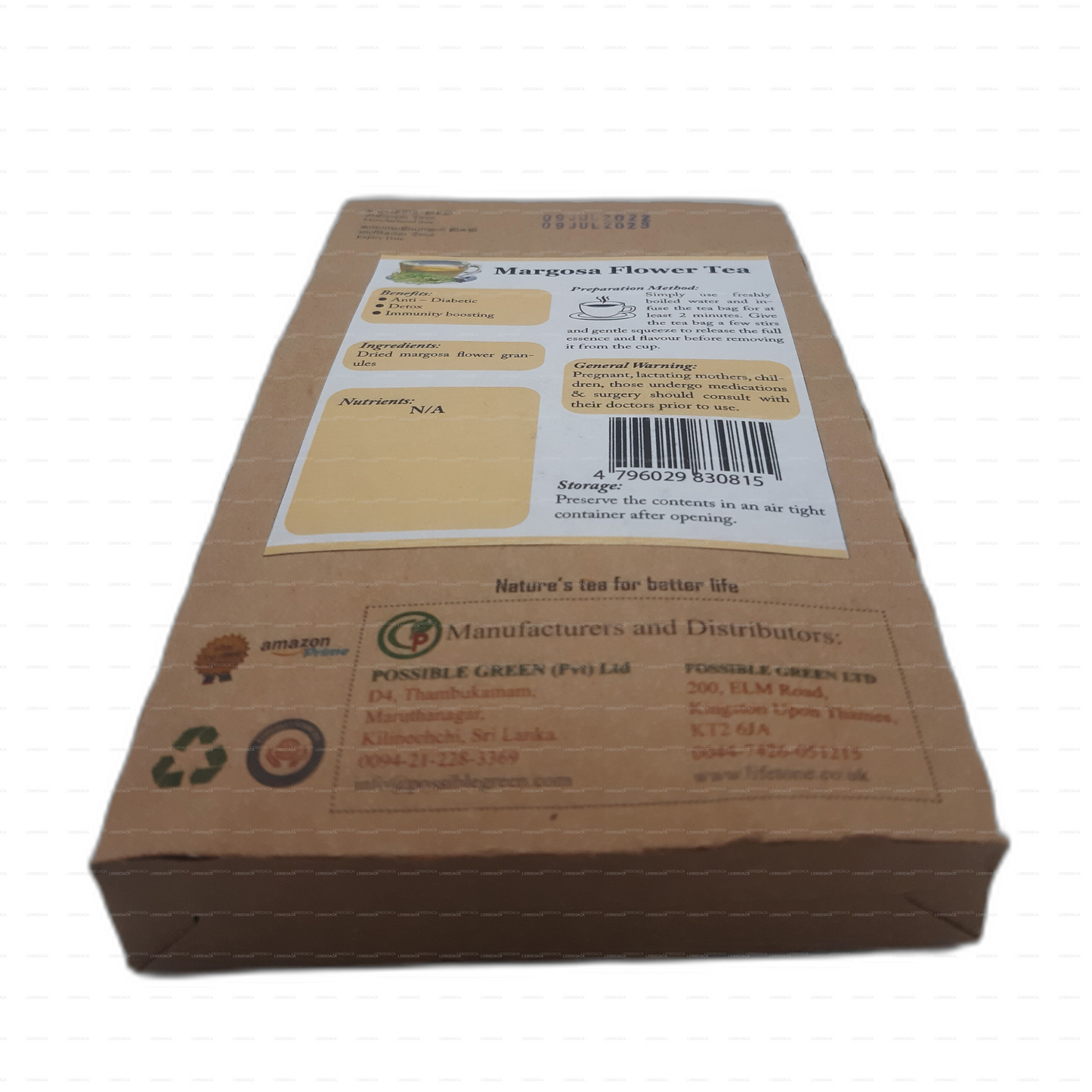 Lifetone Margosa Blumentee (30g)