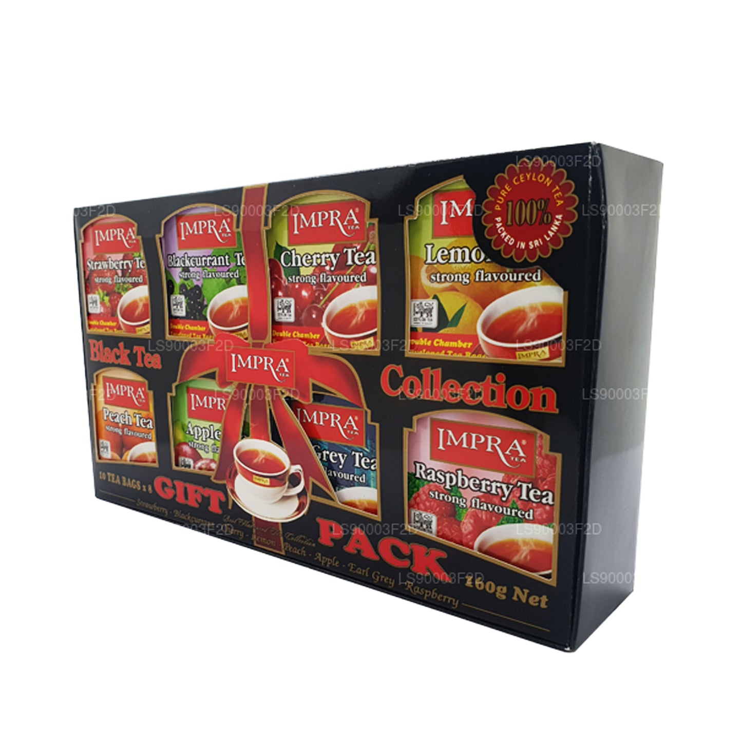 Impra 8 Flavours Black tea Collection (160g)