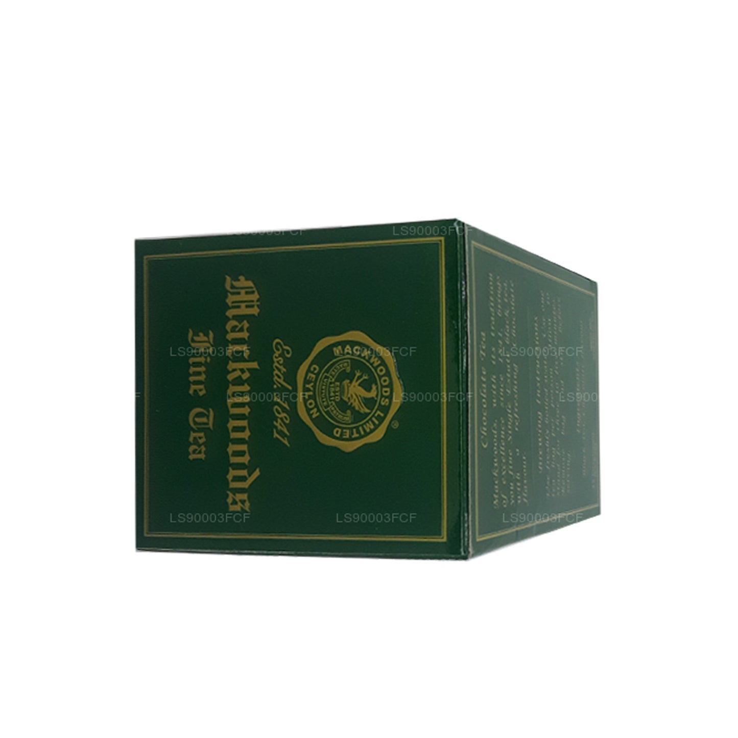 Mackwoods Single Estate Chocolate Flavoured Ceylon Black Tea (50g) 25 Tea Bags