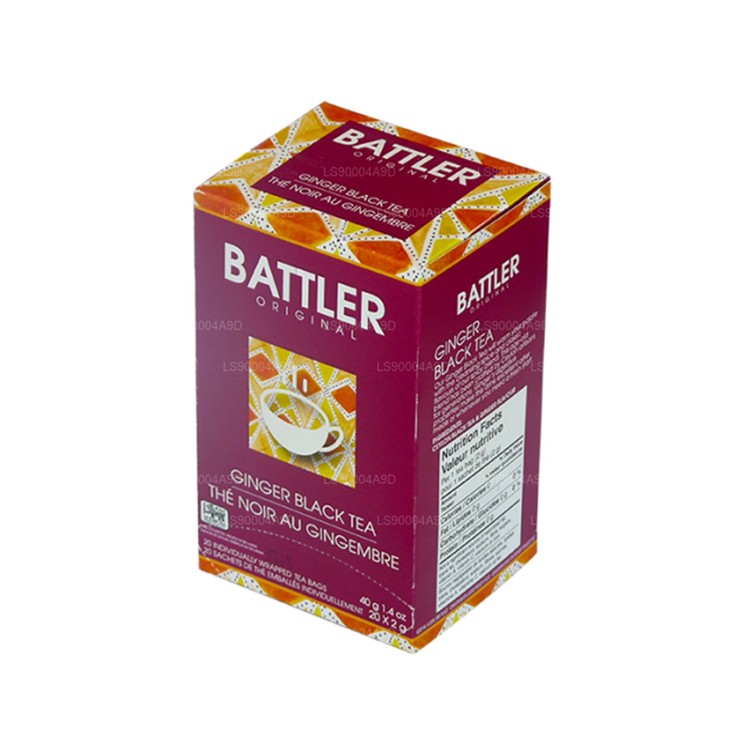 Battler Original Ginger černý čaj (40g) 20 čajových sáčků