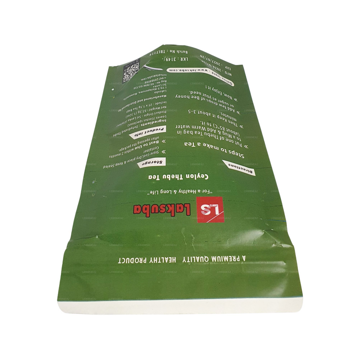 Laksuba Ceylon Thebu Tea (37.5g) 25 Tea Bags