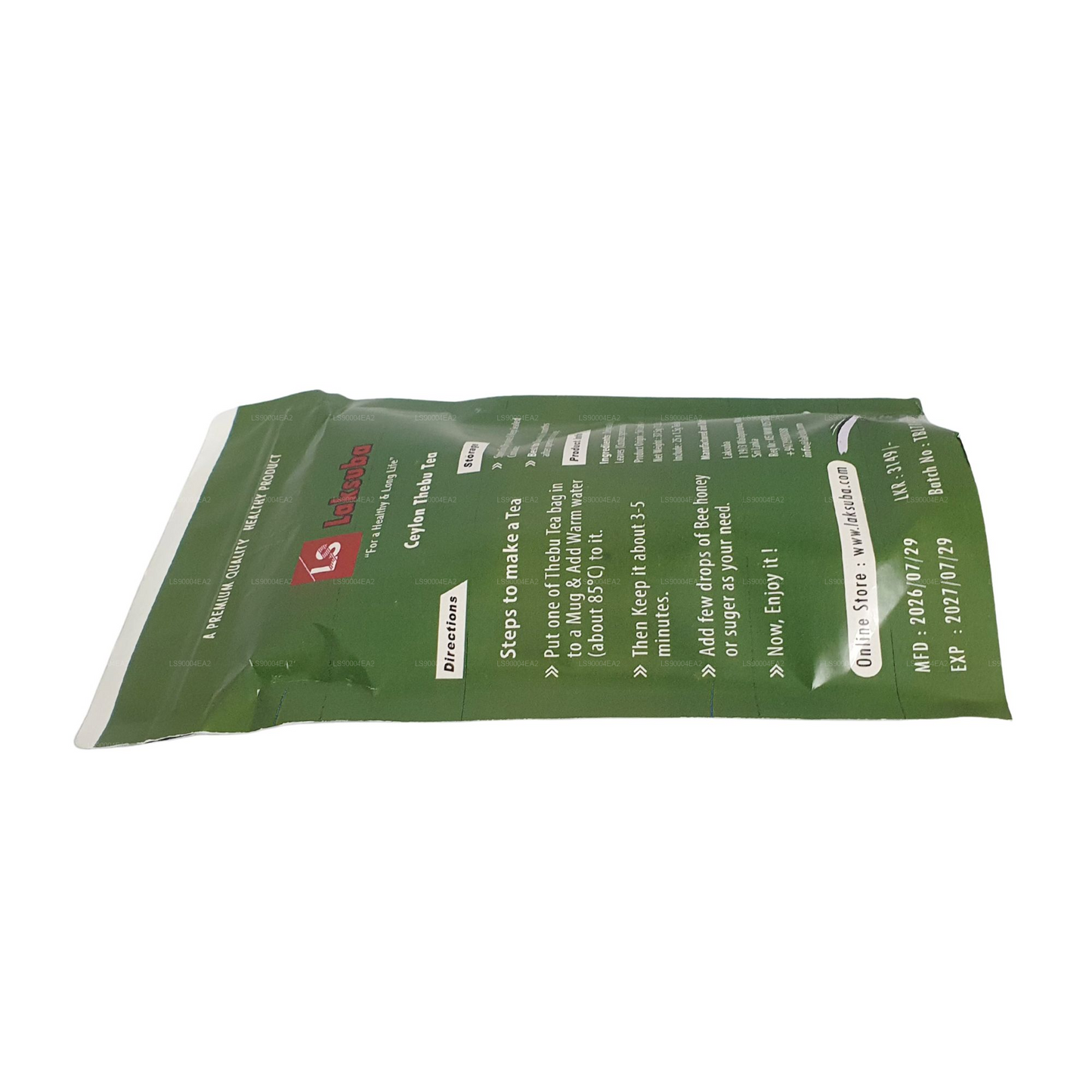 Laksuba Ceylon Thebu Tea (37.5g) 25 Tea Bags