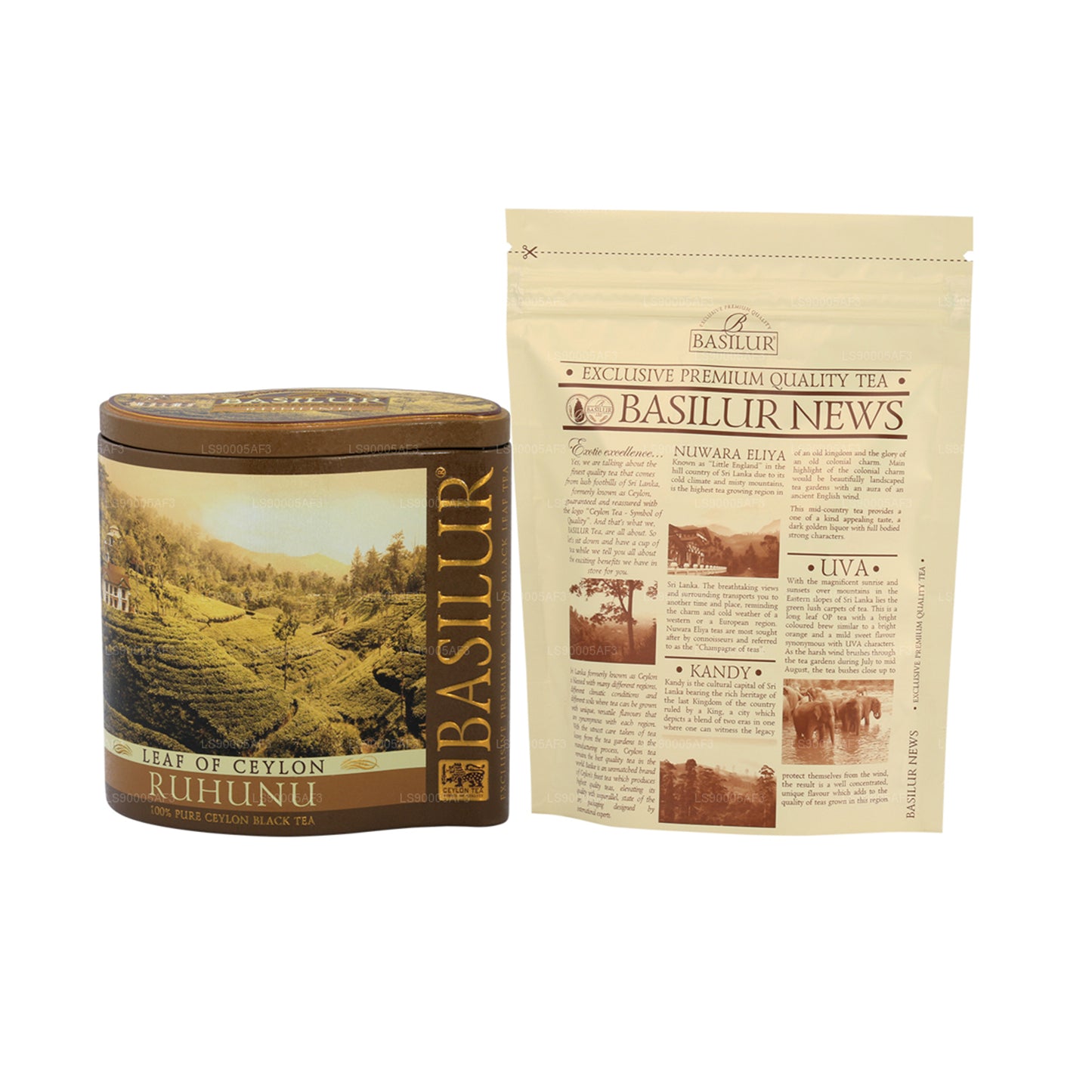 Basilur Leaf of Ceylon “Ruhunu” (100g) Caddy