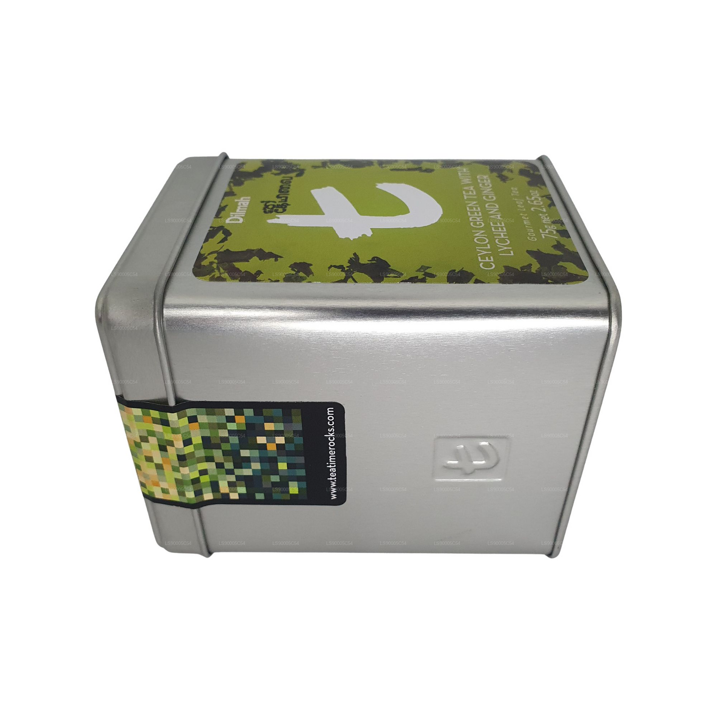 Dilmah t-Series Green Tea with Lychee and Ginger (75g)