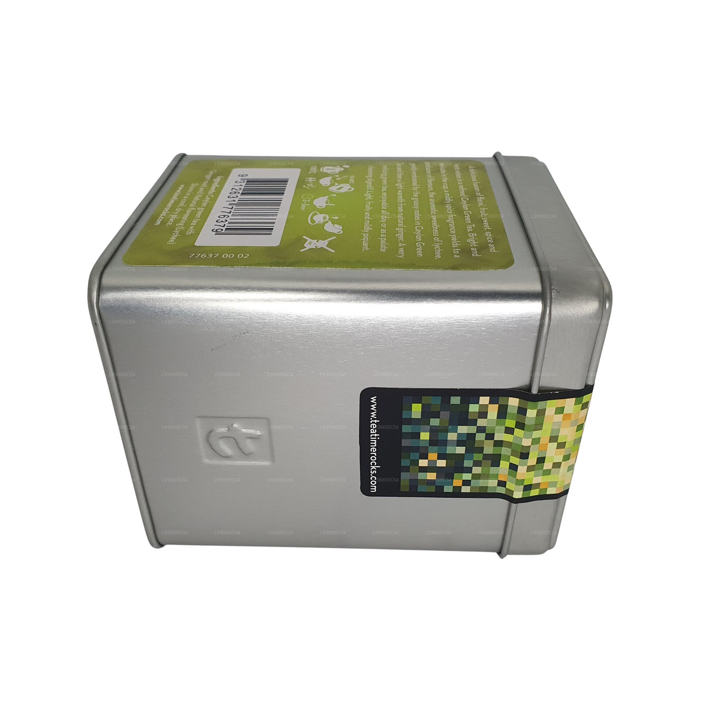 Dilmah t-Series Green Tea with Lychee and Ginger (75g)