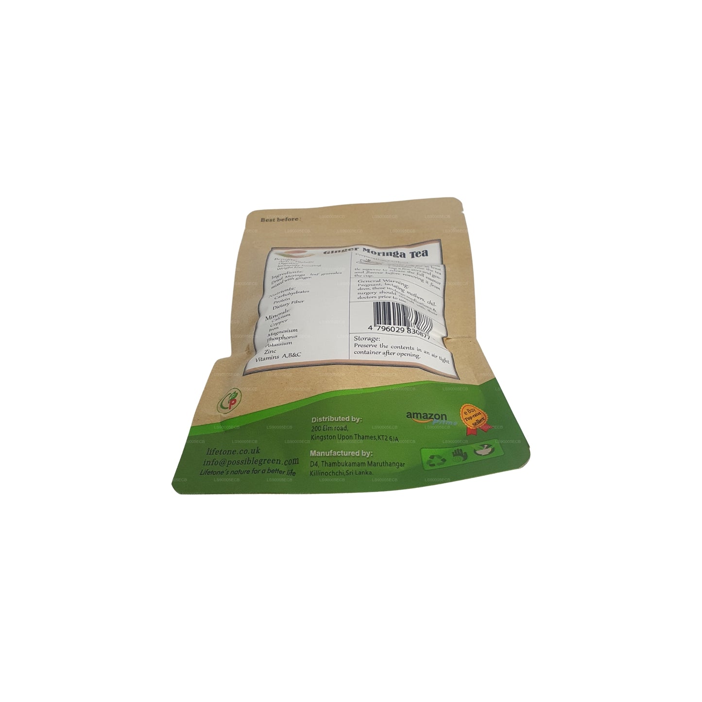 Lifetone Ginger Moringa Tea (30g)