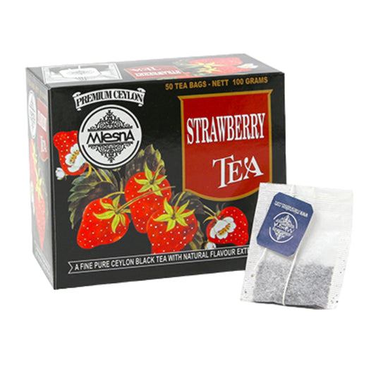 Mlesna Strawberry Tea (100g) 50 Tea Bags