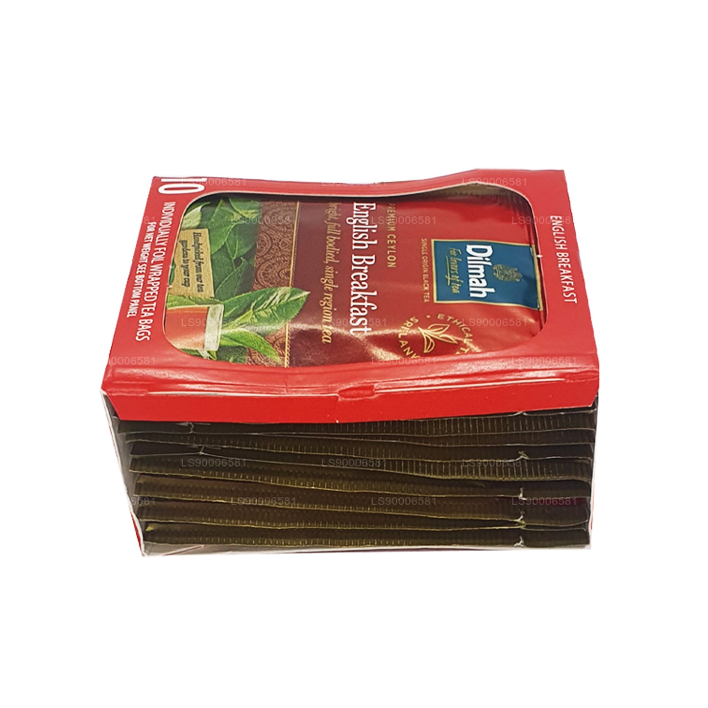 Dilmah Engelse ontbijtthee (20 g) 10 individueel in folie verpakte theezakjes