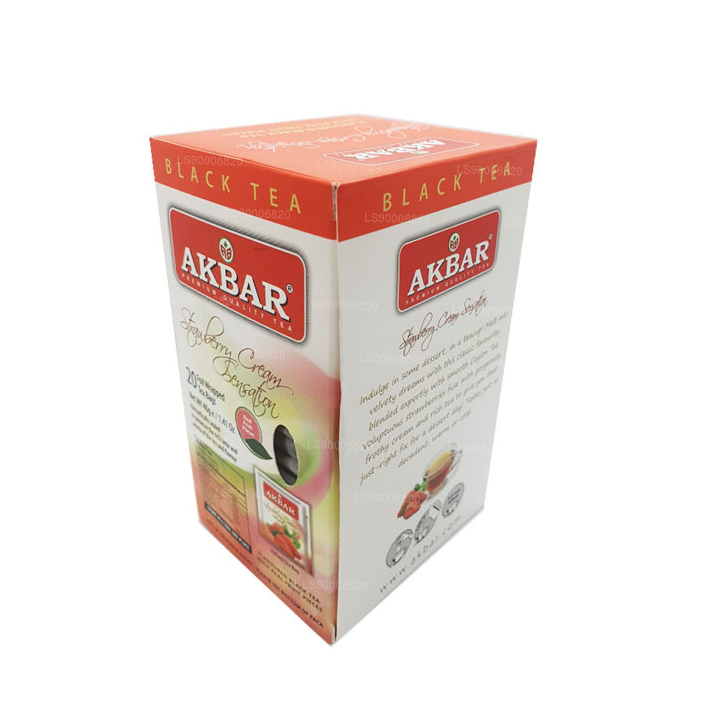 Akbar Strawberry Cream Sensation (40 g) 20 Teebeutel