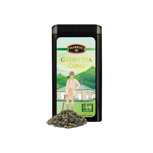 मैब्रोक प्रीमियम ग्रीन टी कर्ल्स लूज़ टी (150g)