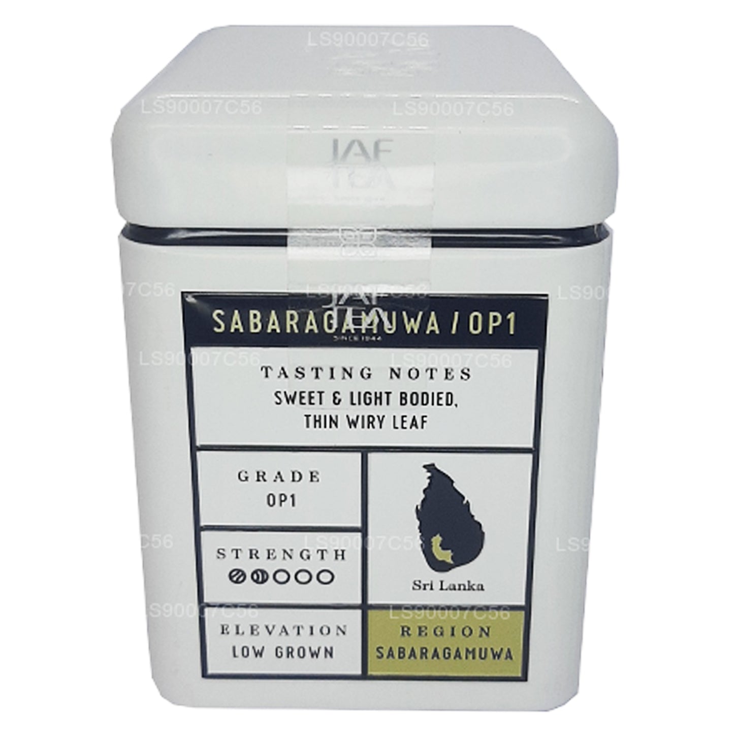 Jaf Tea enda region Collection Sabaragamuwa OP1 (90g) Tenn