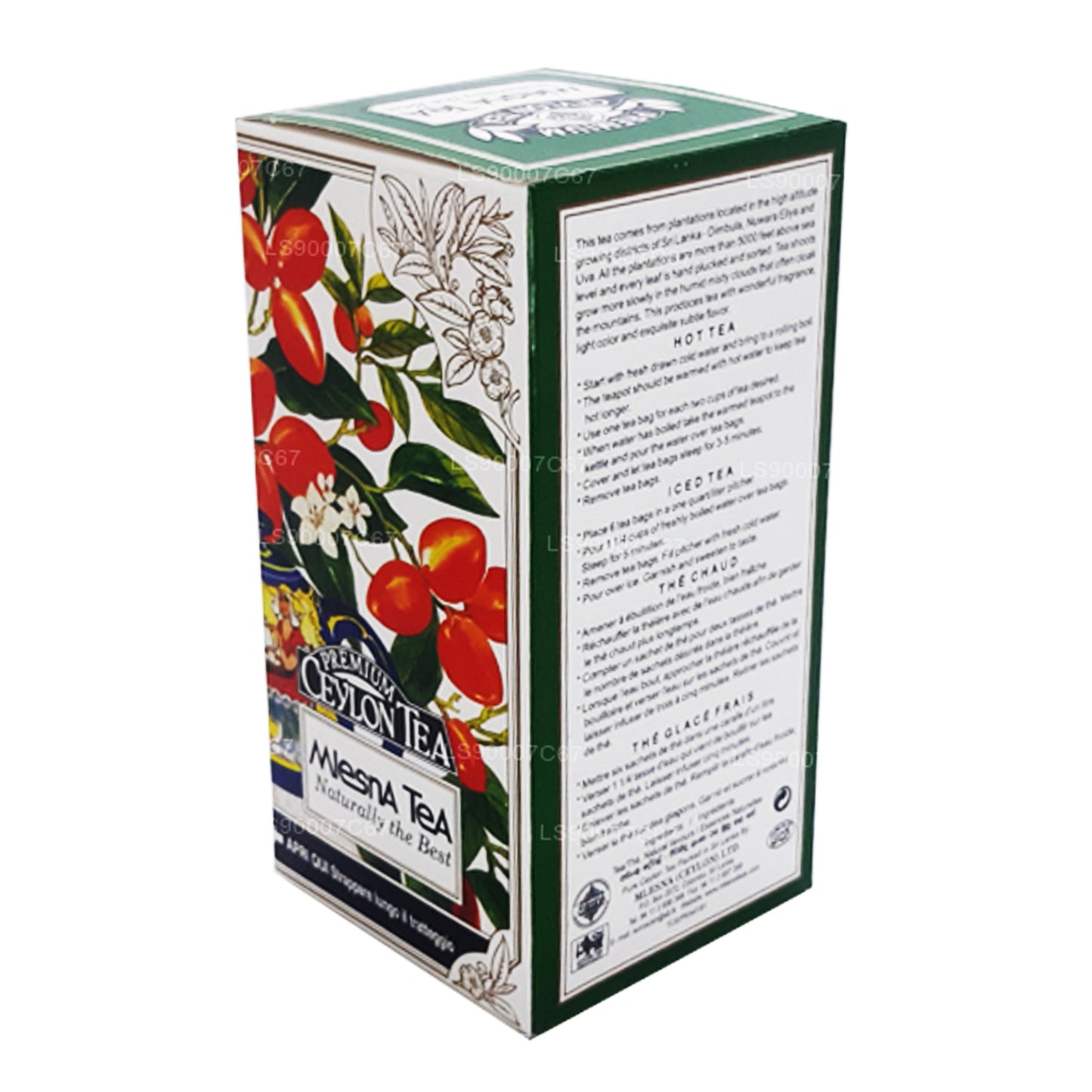 Mlesna Peach Apricot LuxuryTekåsar (60g)