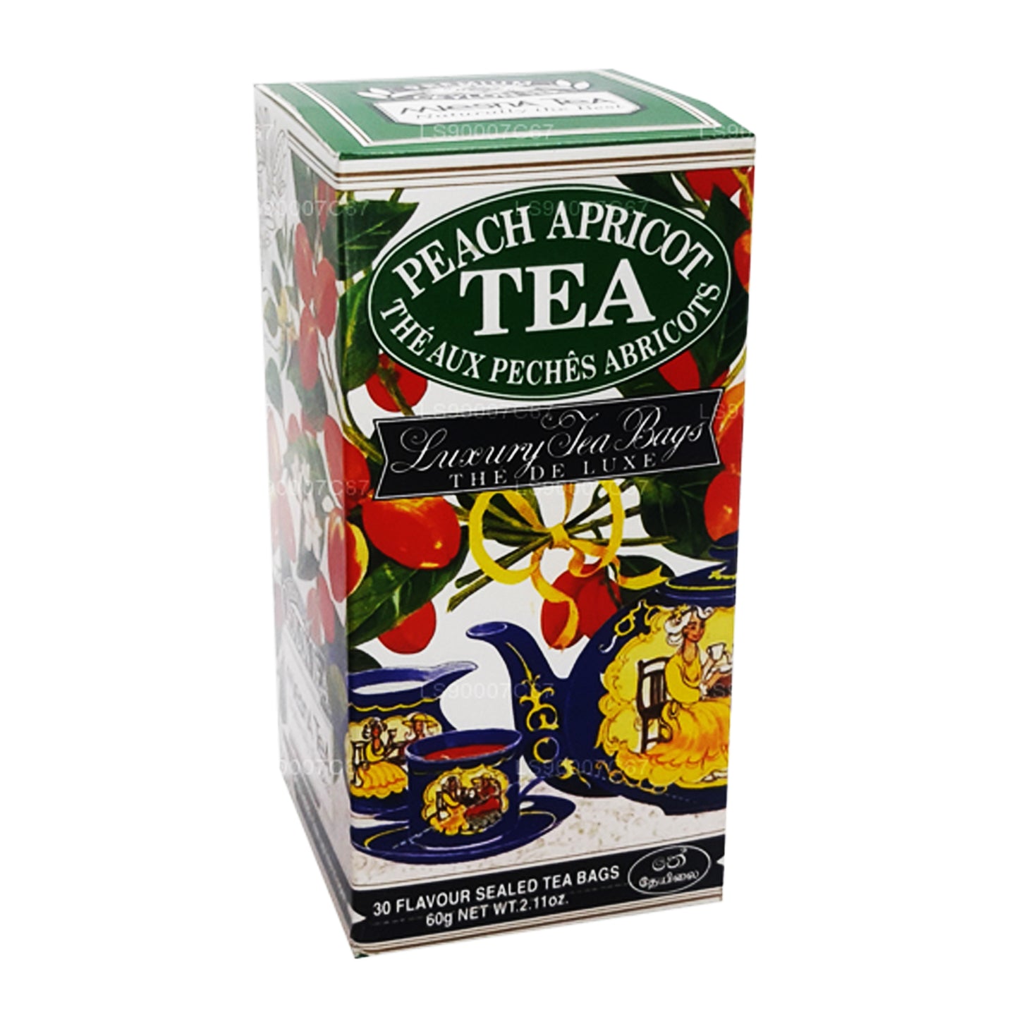 Mlesna Peach Apricot LuxuryTekåsar (60g)