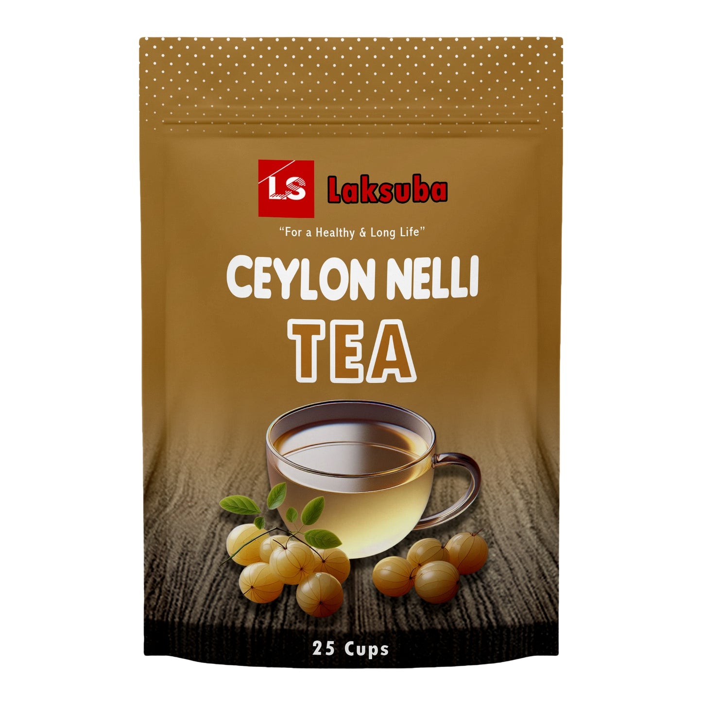 Laksuba Ceylon Nelli Çayı (37,5 g) 25 Poşet