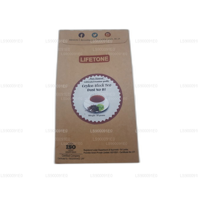 Lifetone Ceylon Black Tea (50g)